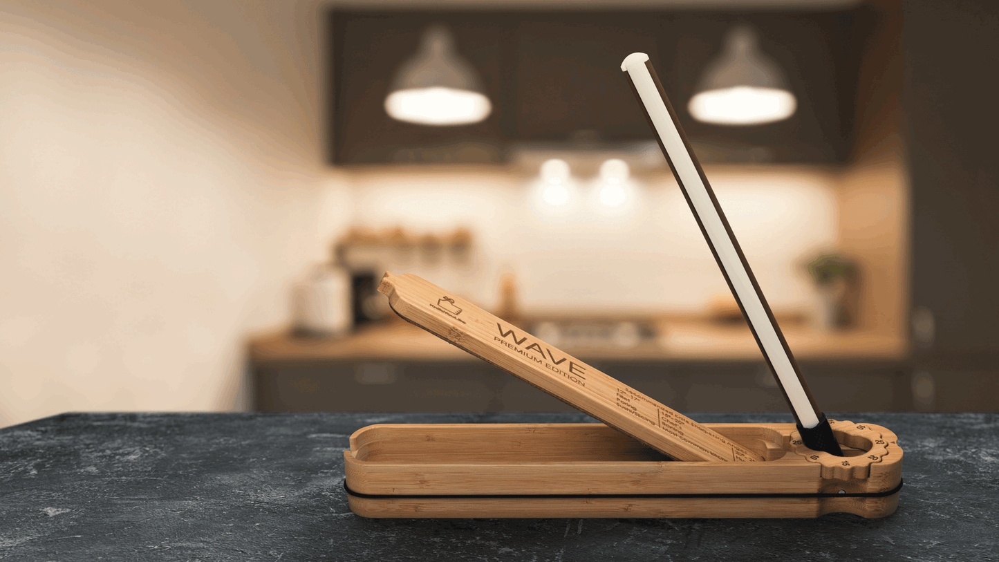 IOXIO® FSC houten slijphulp Wave exclusief aanzetstaal