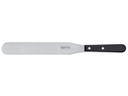TRIANGLE Palet- spatel met knik RVS lemmet 25cm zwart ABS heft 37,5cm