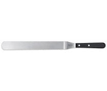 TRIANGLE Palet met knik RVS lemmet 30cm zwart ABS handvat totaal 47cm