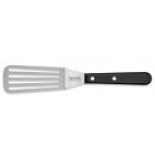 TRIANGLE palet / spatel met knik gleuven RVS lemmet van 12cm zwart ABS heft