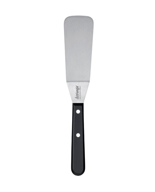 TRIANGLE Palet - spatel RVS knik lemmet 12cm zwart ABS kunststof heft