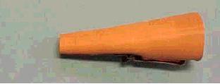 Etui snoeischaar/mes met RVS riem-clip diameter 7cm voor de professional