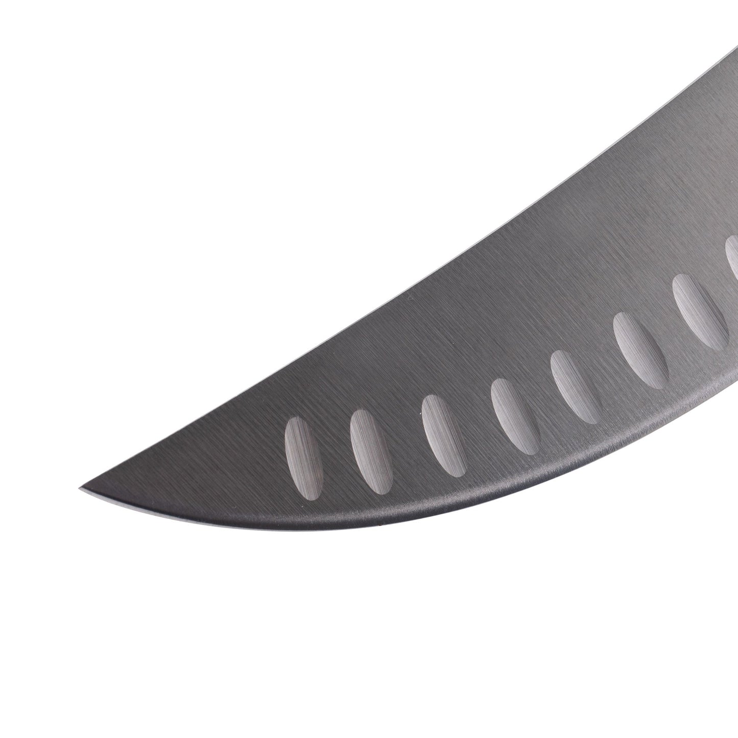 MESSERMEISTER PRO serie 25cm RVS kullens scimitar-mes met zwart kunststof PP heft