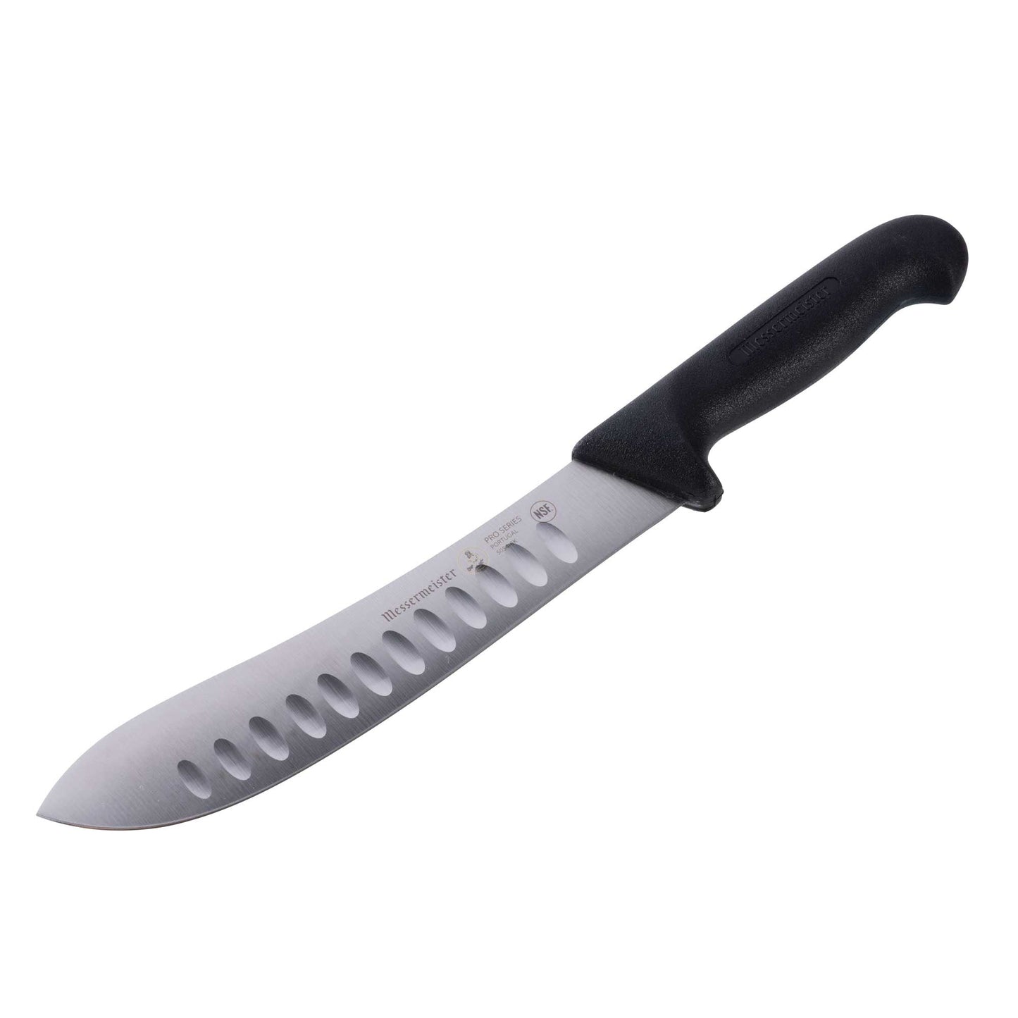 MESSERMEISTER PRO serie 20cm kullens slagersmes zwart kunststof PP heft