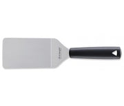 TRIANGLE palet / spatel met knik roestvrijstalen lemmet van 14cm met zwart kunststof heft