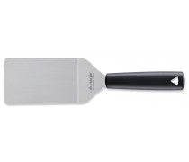 TRIANGLE palet / spatel met knik roestvrijstalen lemmet van 14cm met zwart kunststof heft
