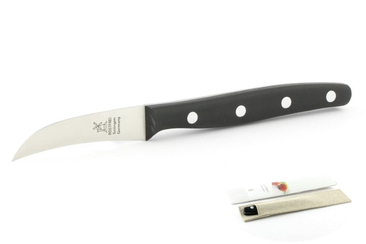 ROBERT HERDER K0 Tourneer- schilmes RVS vogelsnavel 6,5cm lemmet zwart POM heft