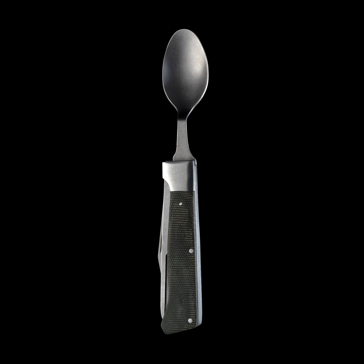 MESSERMEISTER ADVENTURE CHEF vouwbaar lepel-vork-mes micarta heft