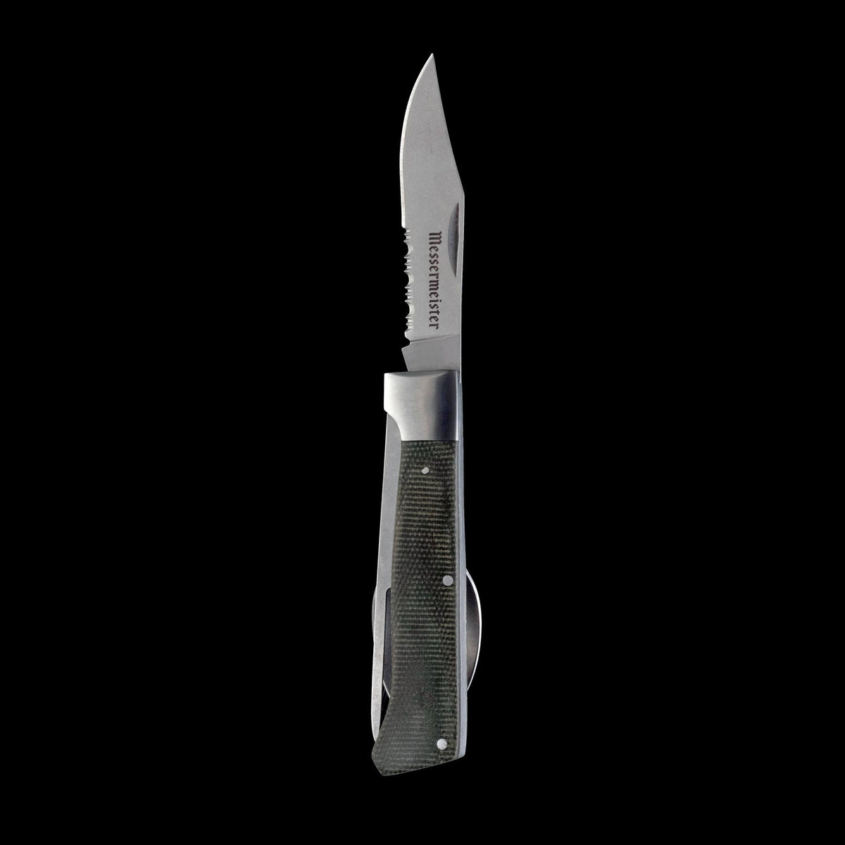 MESSERMEISTER ADVENTURE CHEF vouwbaar lepel-vork-mes micarta heft