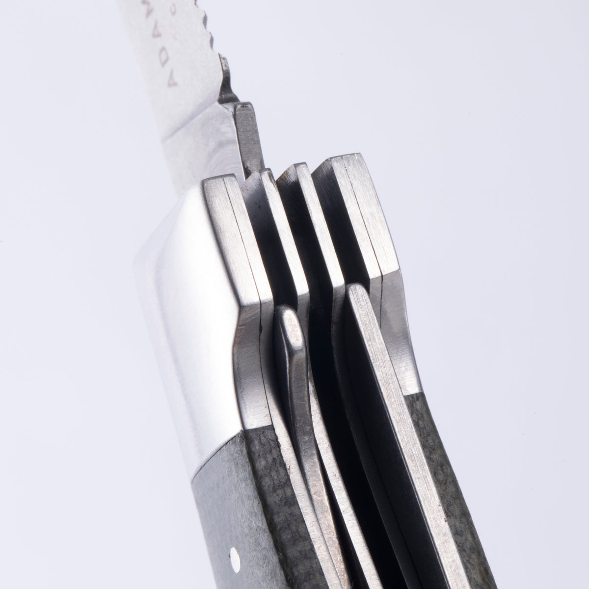 MESSERMEISTER ADVENTURE CHEF vouwbaar lepel-vork-mes micarta heft