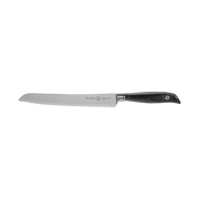 Broodmes BLACKSMITH 21,5 RVS lemmet zwart ebbenhouten heft