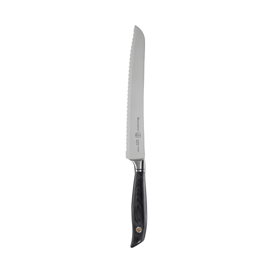 BLACKSMITH 21,5 CM SCALLOPED BREAD KNIFE