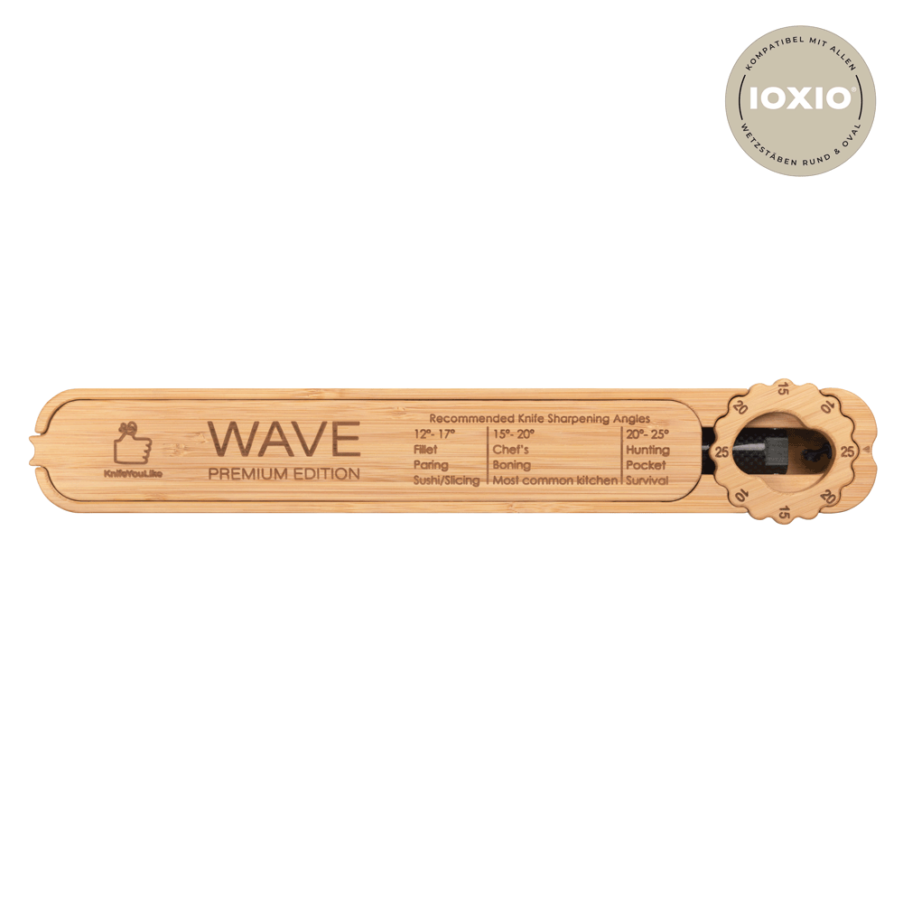 IOXIO® FSC houten slijphulp Wave exclusief aanzetstaal