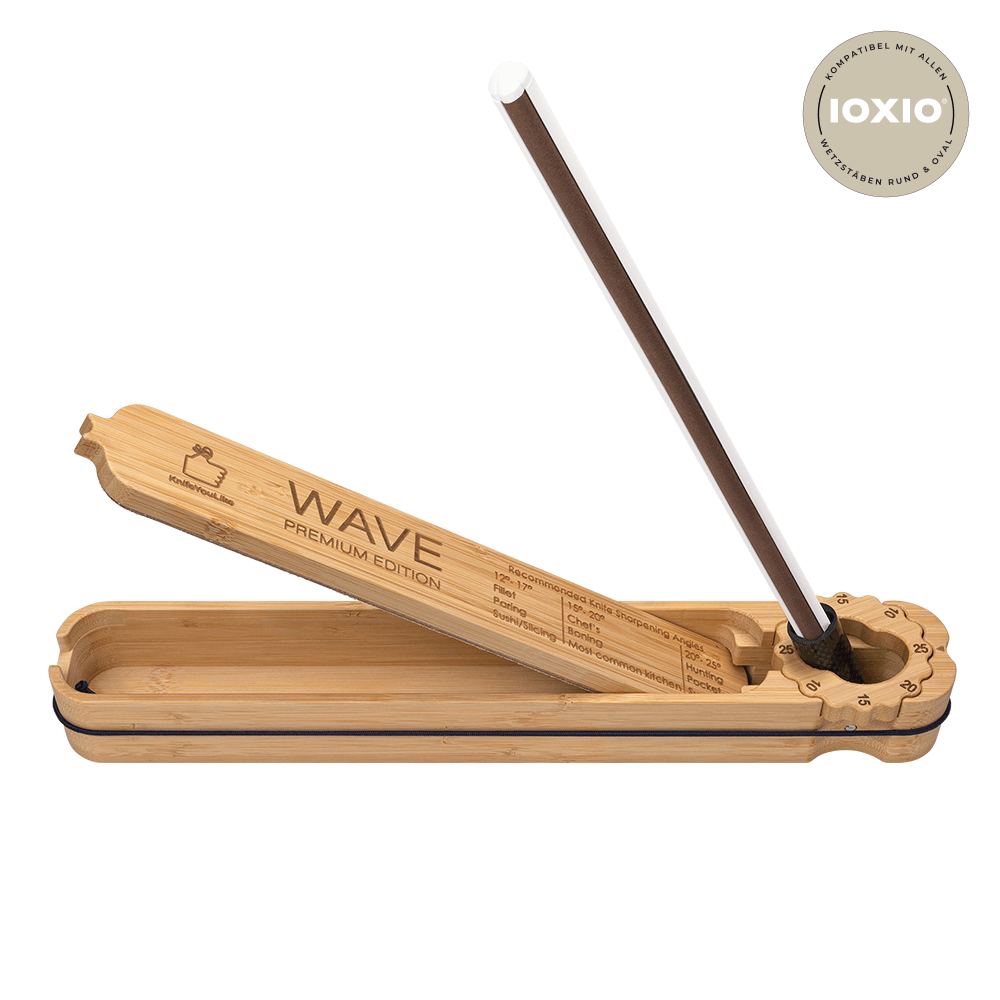 IOXIO® FSC houten slijphulp Wave exclusief aanzetstaal