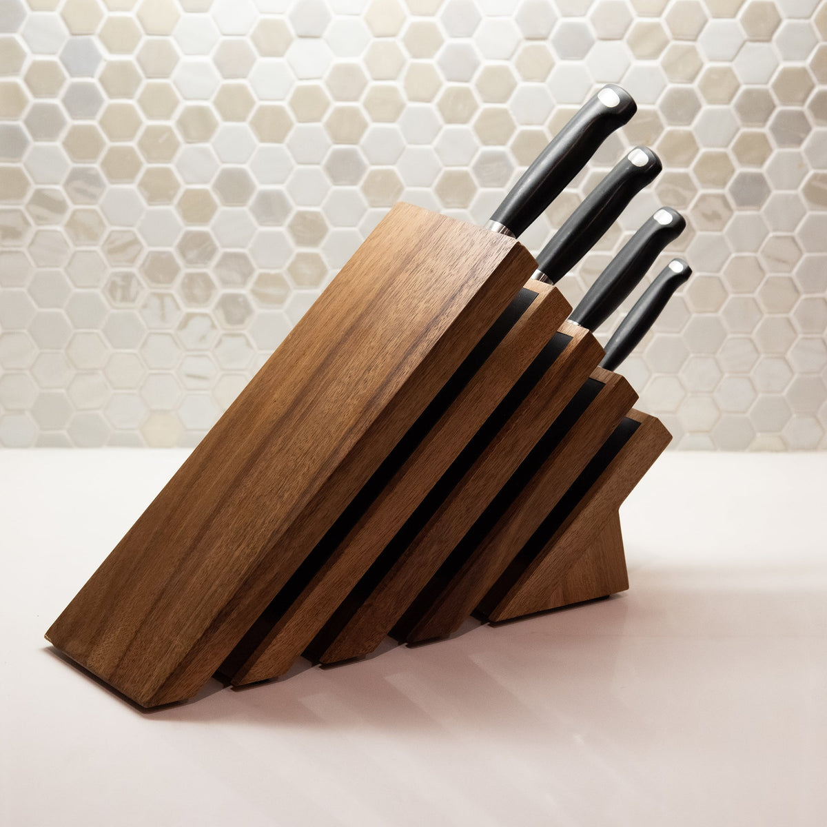 MESSERMEISTER NEXT LEVEL magnetisch Acacia houten messenblok