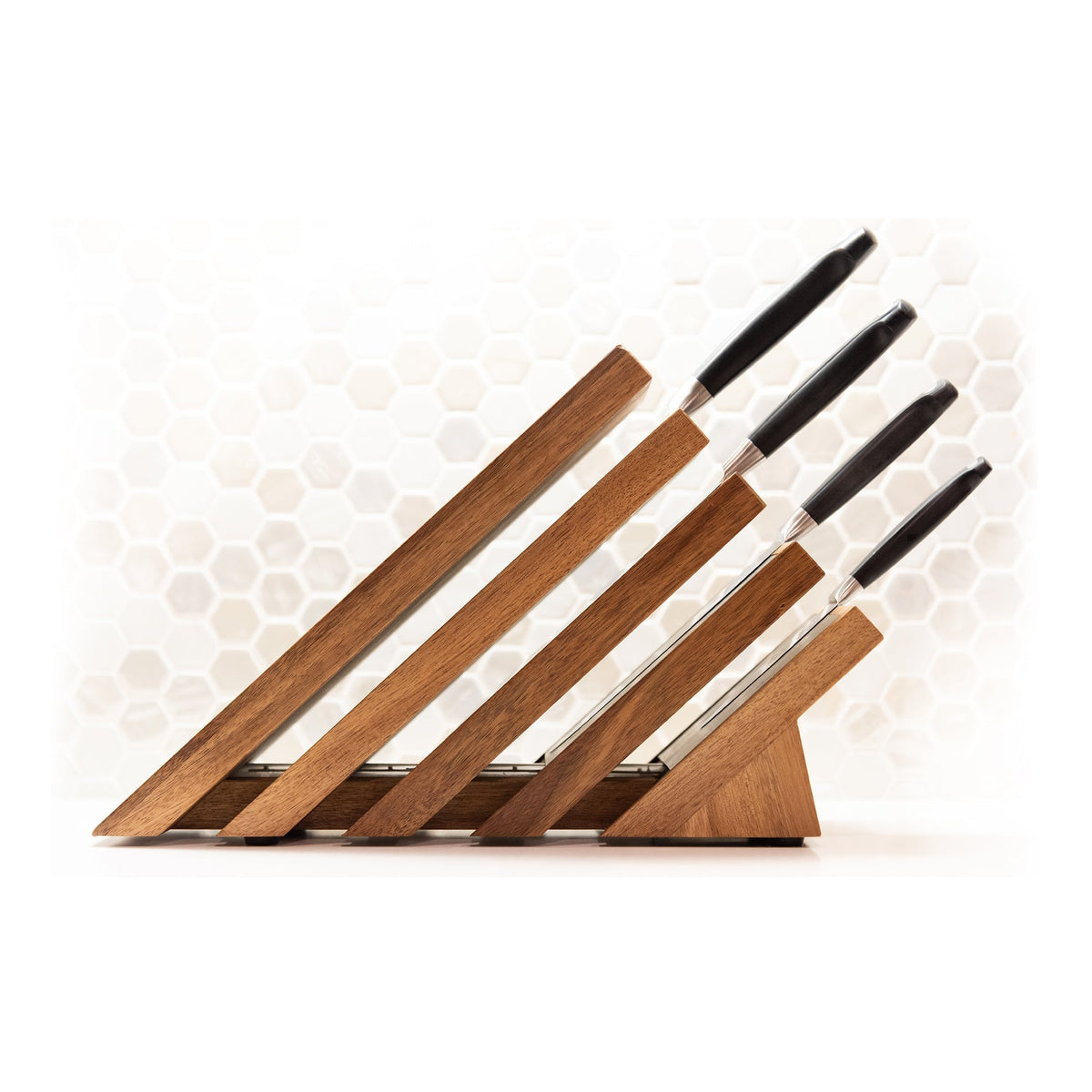 MESSERMEISTER NEXT LEVEL magnetisch Acacia houten messenblok