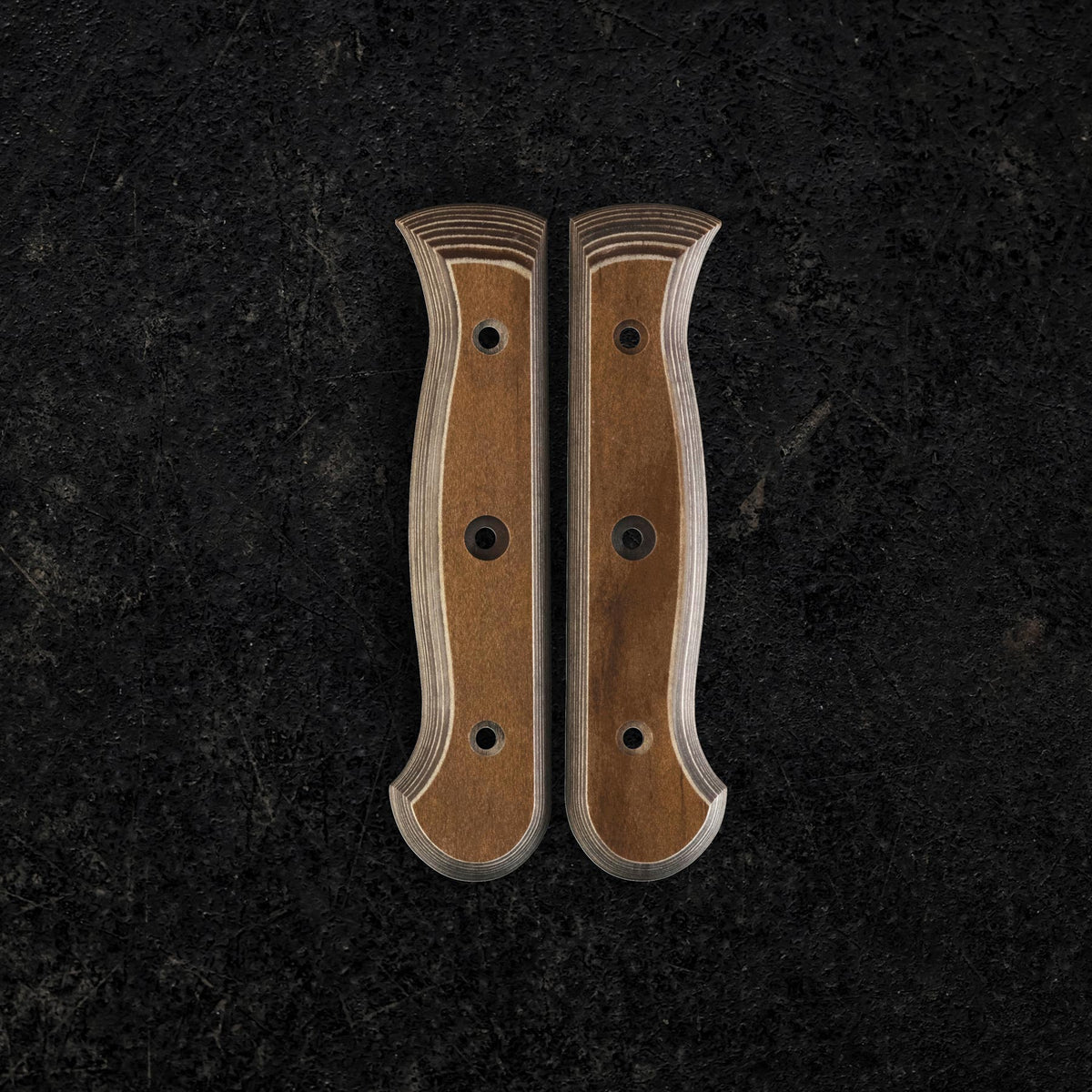 MESSERMEISTER CUSTOM set met losse handgrepen, geel - groen - bruin - rood - grijs