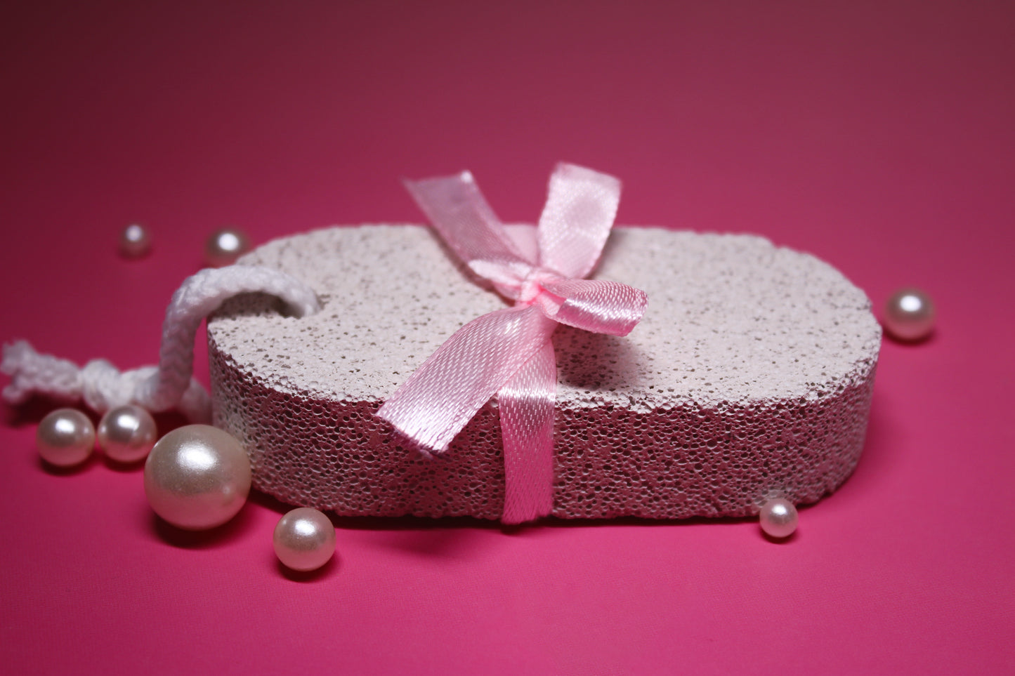 Beauty by Solinger puimsteen ovaal met touwtje