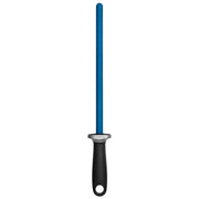 IOXIO aanzetstaal blauw rond keramisch met korrel 360, lengte 26cm zwart heft