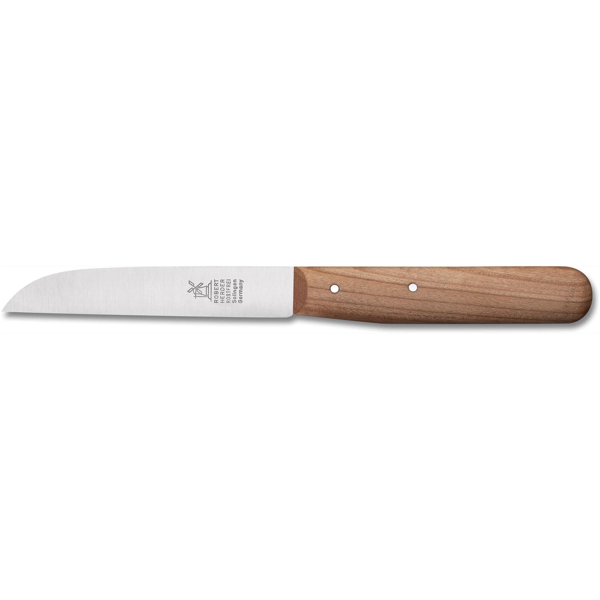 ROBERT HERDER 1702 aardappel schilmes 104mm lemmet kersenhouten heft
