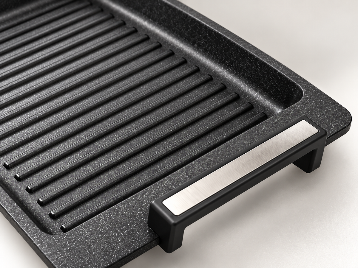 Eurolux Grillplaat M 31 × 26 cm – geschikt voor inductie