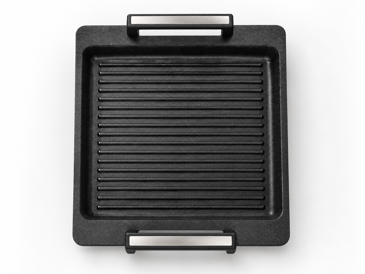 Eurolux Grillplaat M 31 × 26 cm – geschikt voor inductie