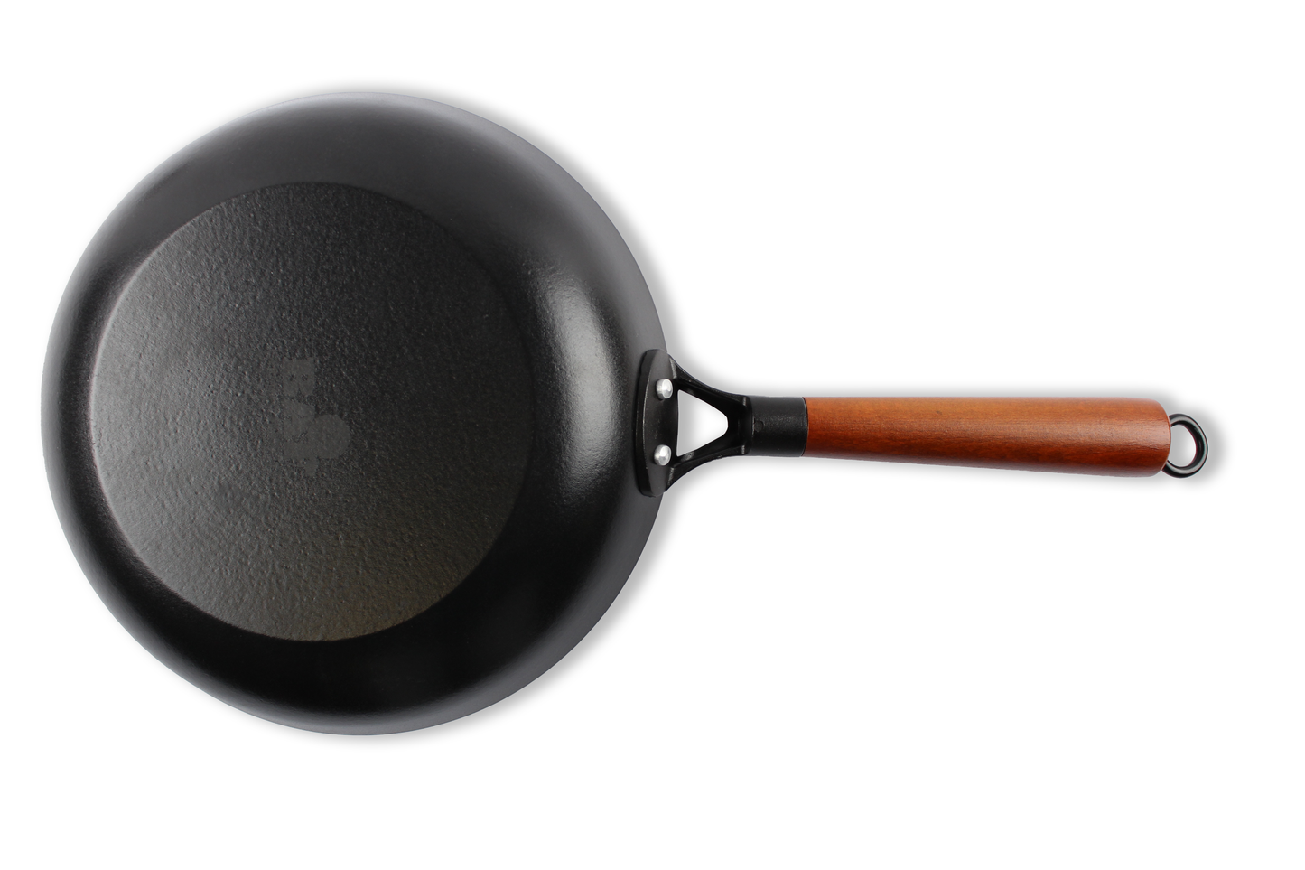 BAF RUSTICA PUR Wokpan 24 cm houten steel inductiegeschikt