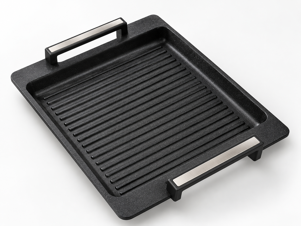 Eurolux Grillplaat M 31 × 26 cm – geschikt voor inductie