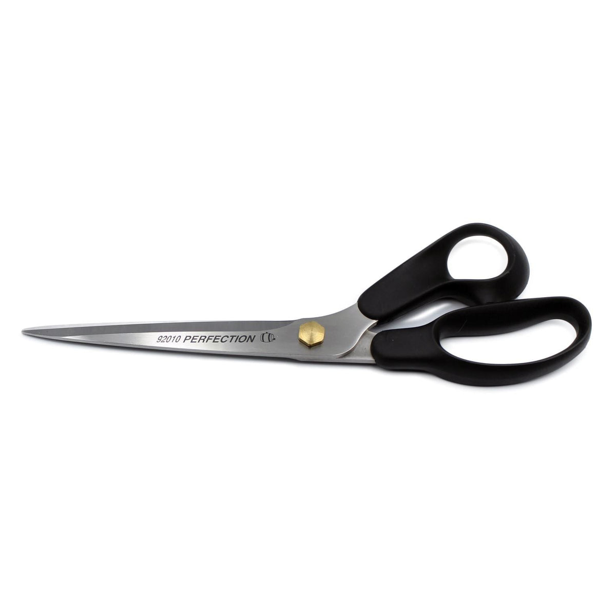 DANIEL-PERES professionele coupeuseschaar scherpe lange bladen zwarte kunststof ogen 25,5cm