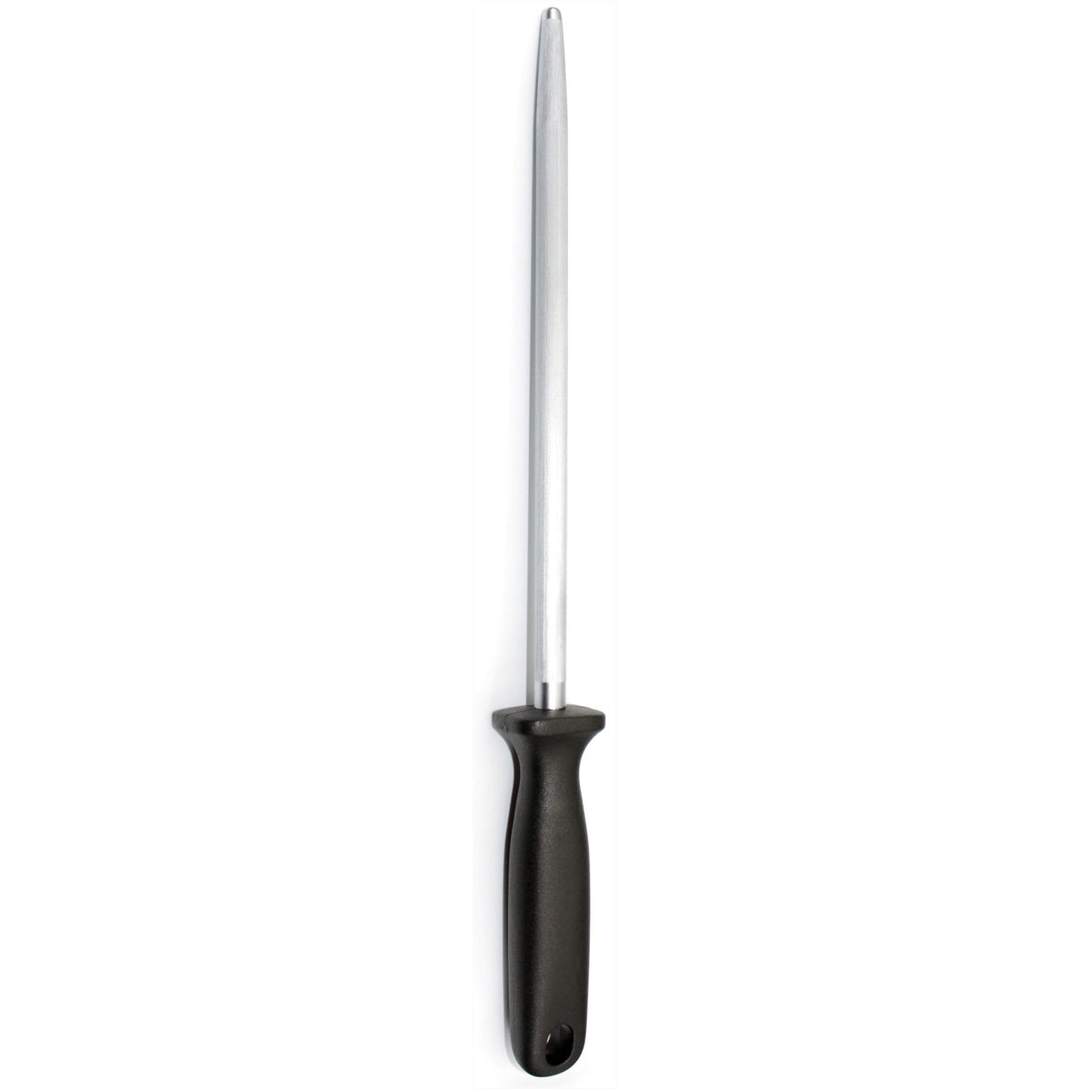 COUTEAUX Home-editie aanzetstaal van Chroom-Vanadium staal slijp-lengte 23cm met zwart kunststof heft