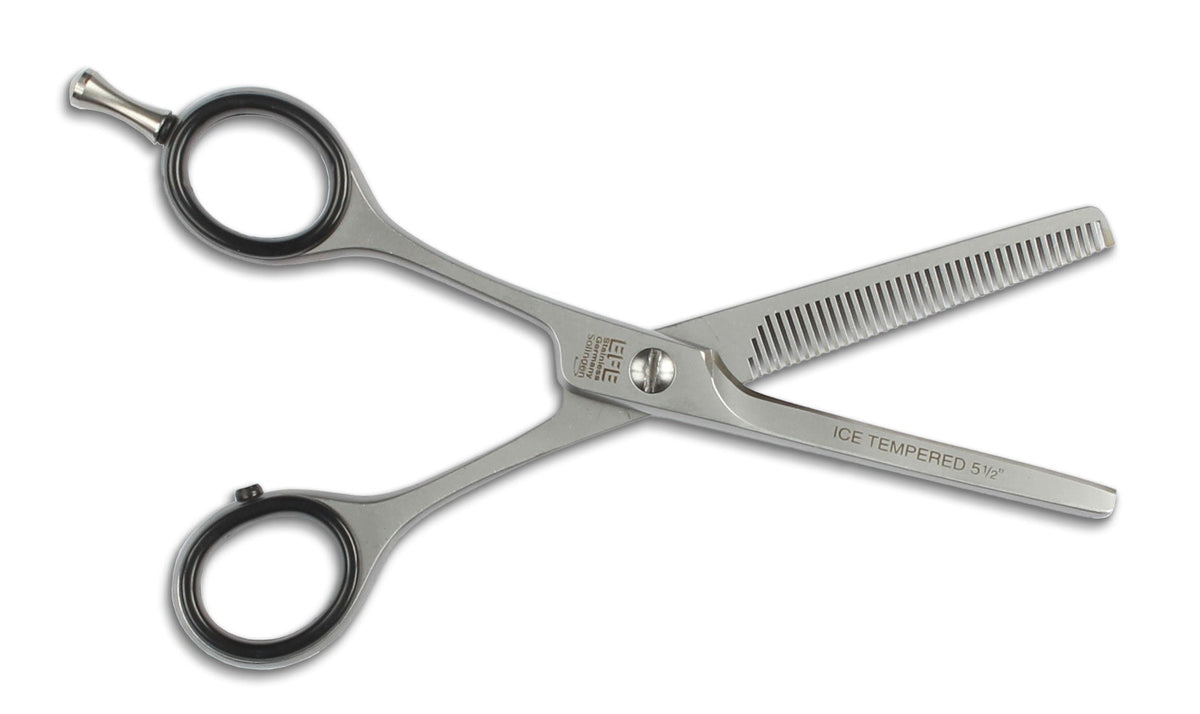 Coupeschaar 14 cm 36-tands RVS linkshandig