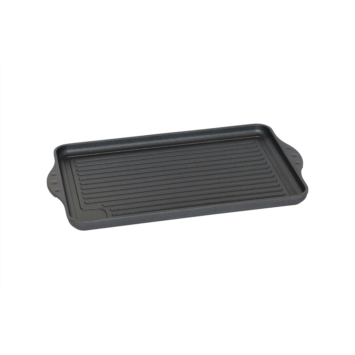 Eurolux Grillplaat geribbeld 43 x 28 x 2,5 cm flexinductie / combizone Bosch en Siemens Compatible