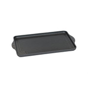 Grillplaat geribbeld 43x28x2,5cm flex-inductie / combizone Bosch, Miele en Siemens Compatible