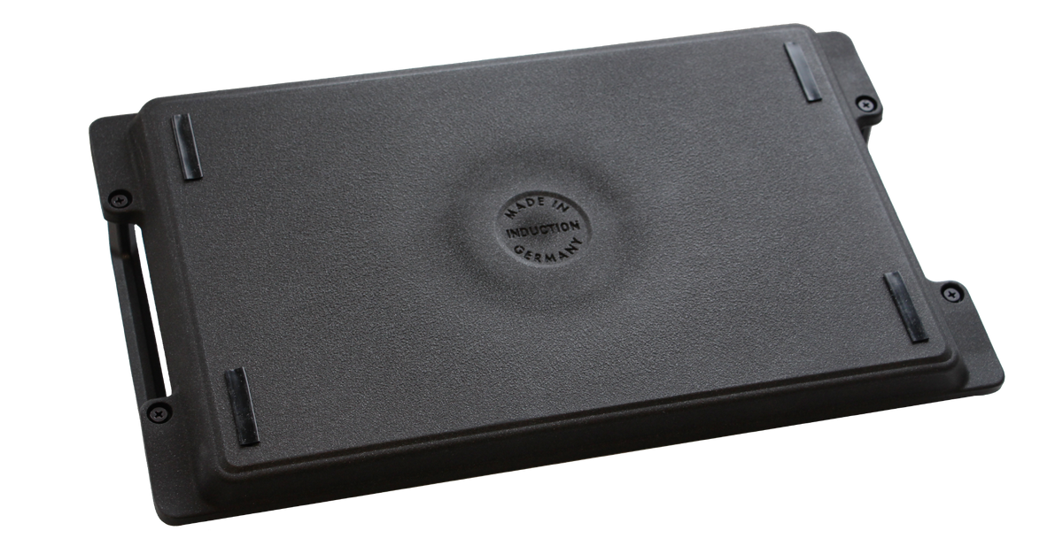 Grillplaat met grepen 41x24x2,5cm flex-inductie / combizone Bosch, Miele en Siemens Compatible
