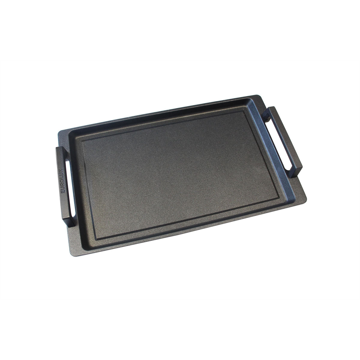 Teppanyaki- grillplaat met grepen maat 41x24x2,5cm flex-inductie / combizone Bosch, Miele en Siemens Compatible