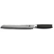 Broodmes TAISHI 25cm VG-10 gehamerd lemmet zwart pakkawood heft