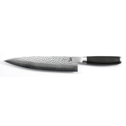 YAXELL TAISHI Koksmes 24cm  VG-10 Staal Hardheid 61 HRC Tsuchime gehamerd lemmet zwart Pakkawood heft