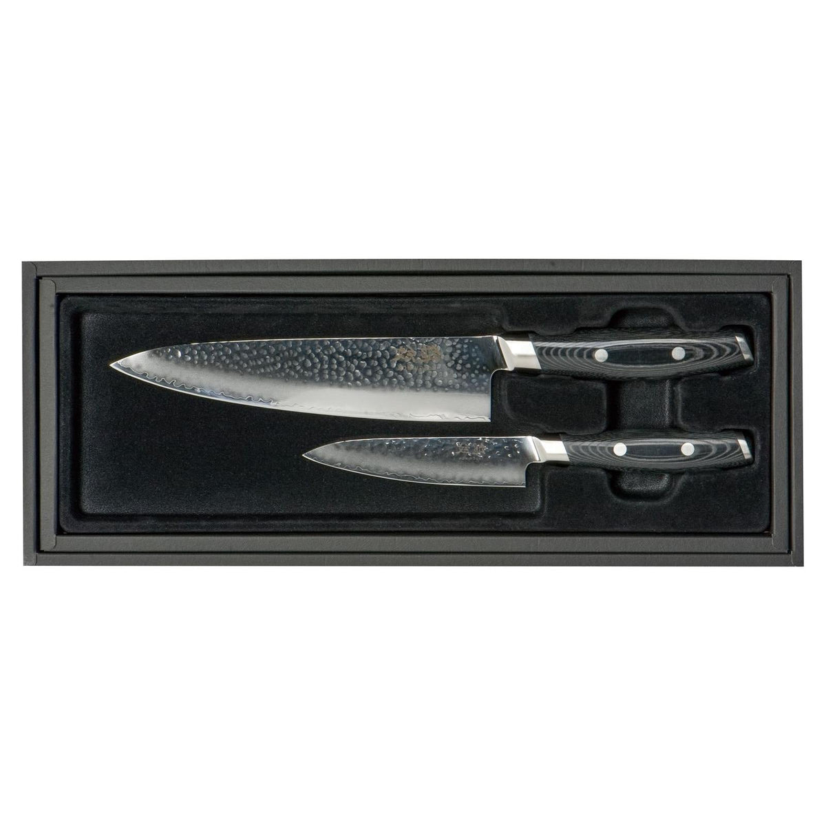 KOKSMESSEN set 2-delig Yaxell Tsuchimon koksmes 20cm en office mes 12cm