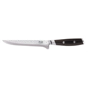 YAXELL TSUCHIMON Uitbeenmes 15 cm VG10 gehamerd 3-laags lemmet zwart micarta heft