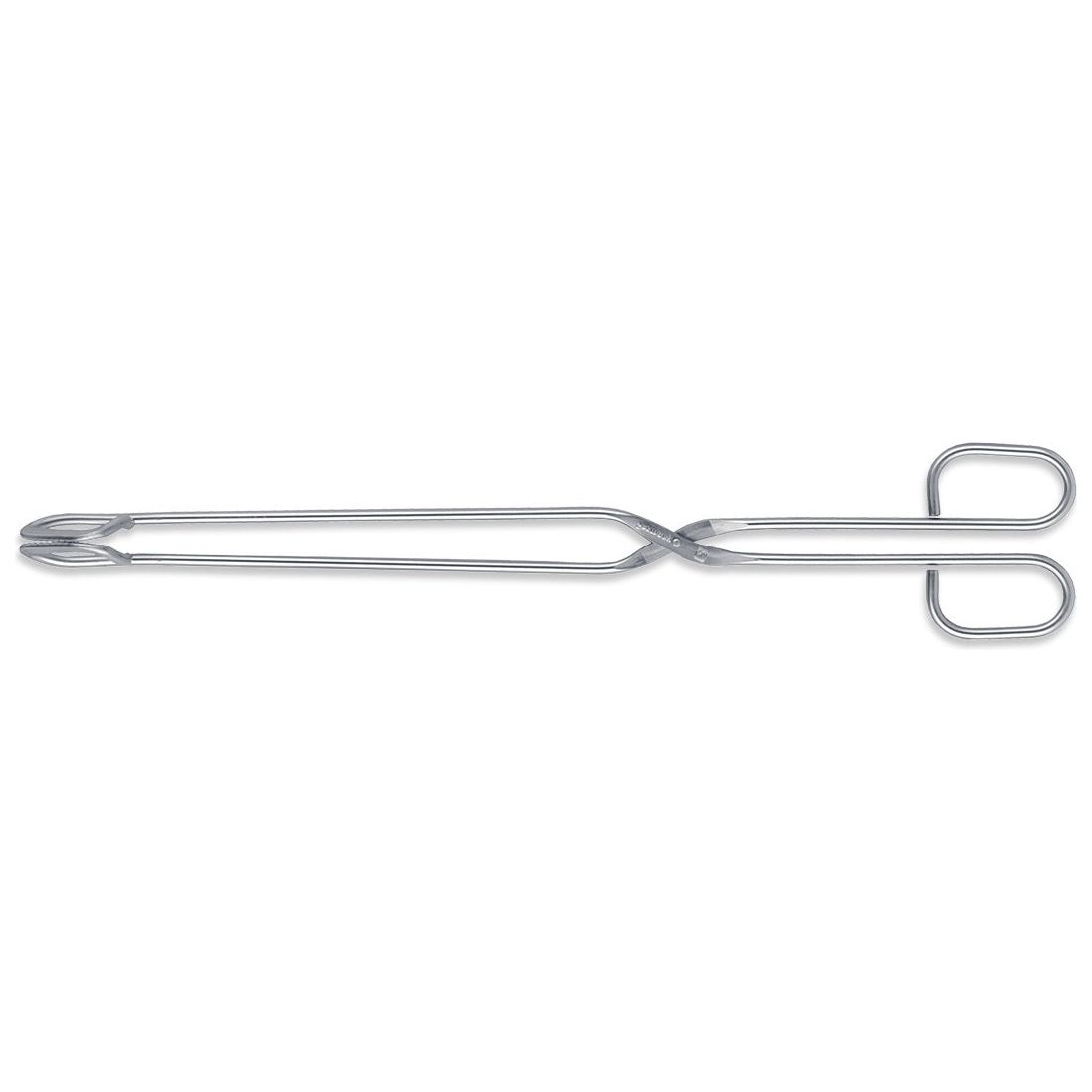 TRIANGLE roestvrijstalen BBQ - grill - keukentang schaarmodel lengte 38cm