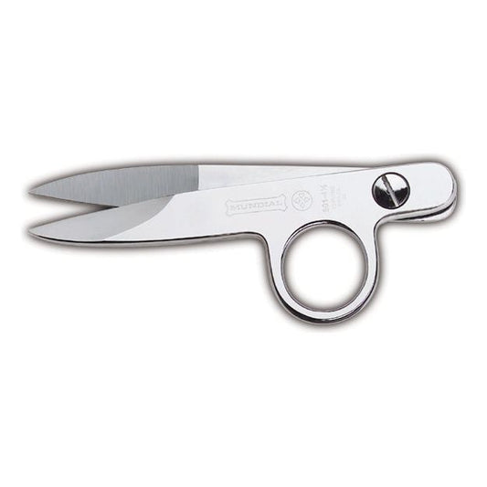 MUNDIAL Eenringschaar recht 11,5 cm nikkelgecoat koolstofstaal,