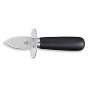 Oestermes 15,5cm zwart gelakt houten handvat RVS krop lemmet 6cm