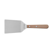 TRIANGLE Palet breed met knik RVS lemmet 12cm FSC kersenhout handvat