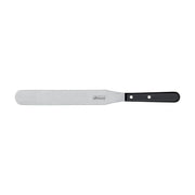 Spatel Palet RVS lemmet 20cm met zwart kunststof PP handvat