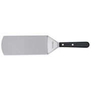 Spatel Palet met knik breed RVS lemmet 20cm zwart handvat met twee nieten