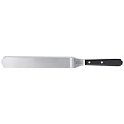 TRIANGLE Palet met knik RVS lemmet 25cm zwart handvat met twee nieten
