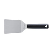 TRIANGLE Palet / spatel roestvrijstalen lemmet met knik 12cm met zwart kunststof heft
