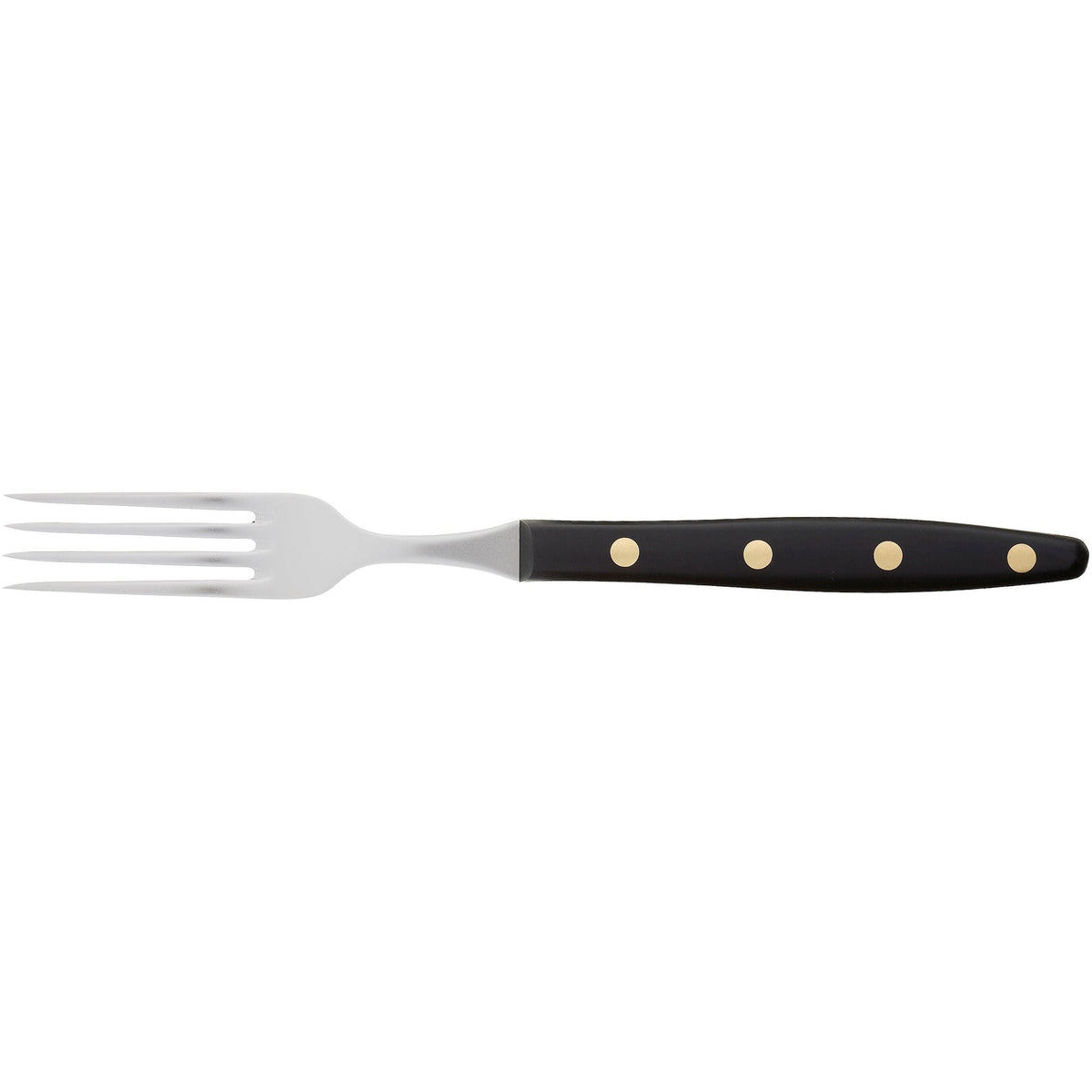 Steakvork Buckels RVS zwart POM heft totale lengte 20,5cm