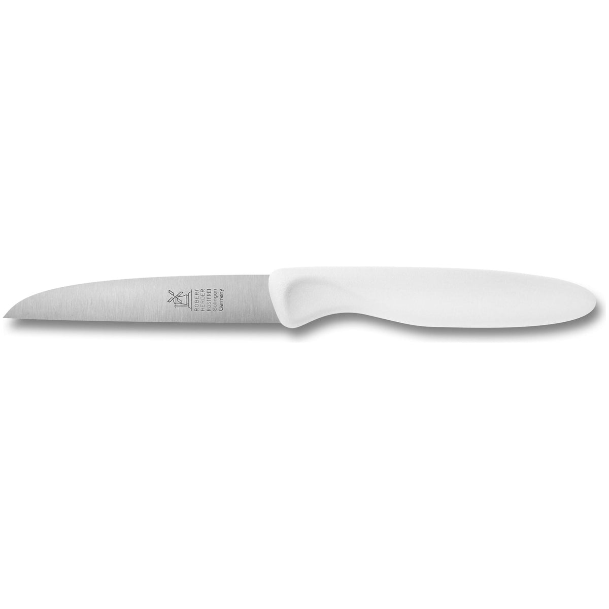 ROBERT HERDER 1972 schilmes 8,5cm lemmet wit kunststof anti-slip heft