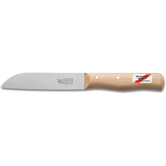 Robert Herder type "Zwoller" Groentemes Carbon lemmet 12 cm FSC roodbeukhouten heft